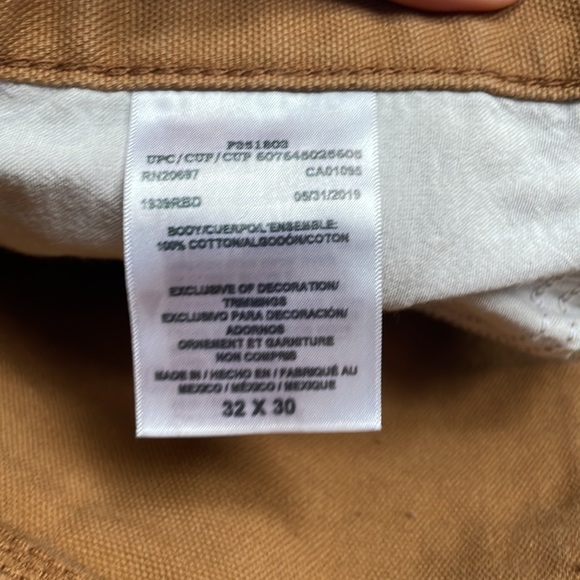 Men’s Khaki Dickies Carpenter Pants - Picture 6 of 7